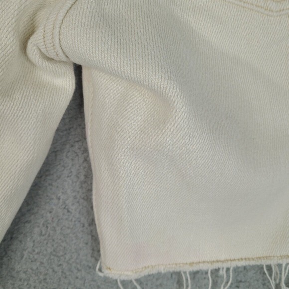 Levi’s Shorts Womens Size 25 (Measured 28 Waist) Made & Crafted Relaxed Distress - Picture 12 of 16